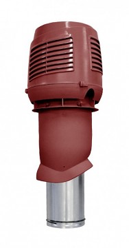 Nasávací potrubí pro rekuperaci 160P/IS/500, červená RAL 3009