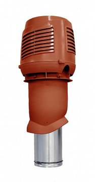 Nasávací potrubí pro rekuperaci 160P/IS/500, cihlová RAL 8004
